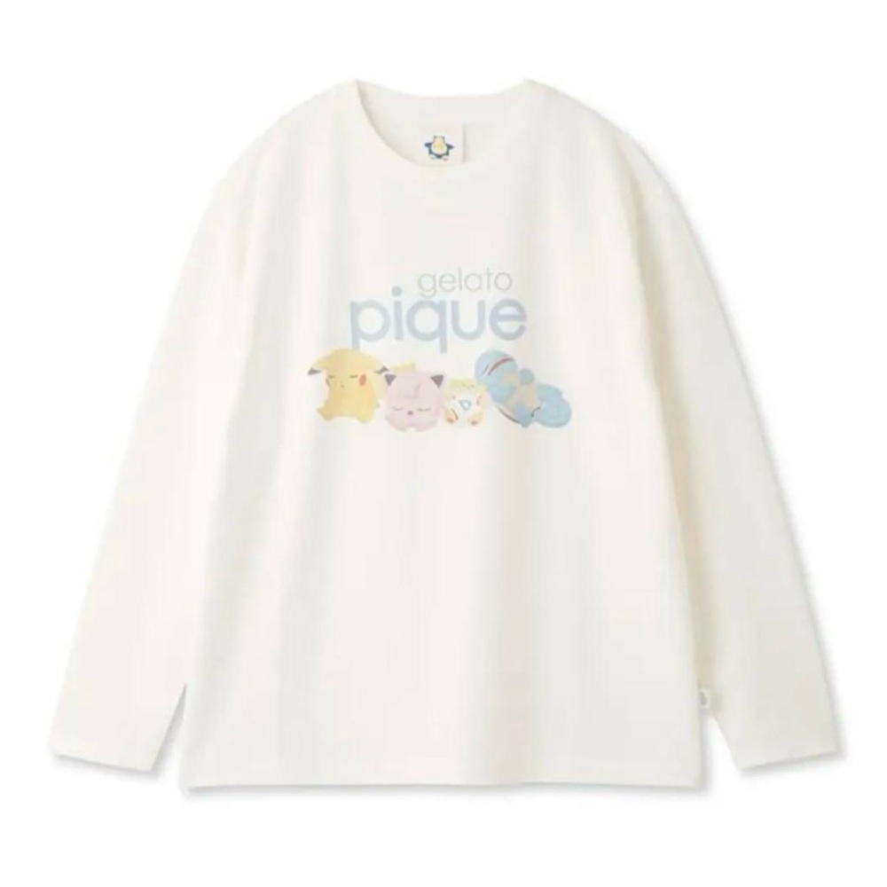 Gelato Pique [Pokémon Sleep][Unisex] Sleep Motif Long Sleeve T-shirt